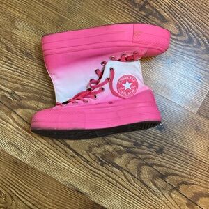 Converse Pink High-Top Sneakers